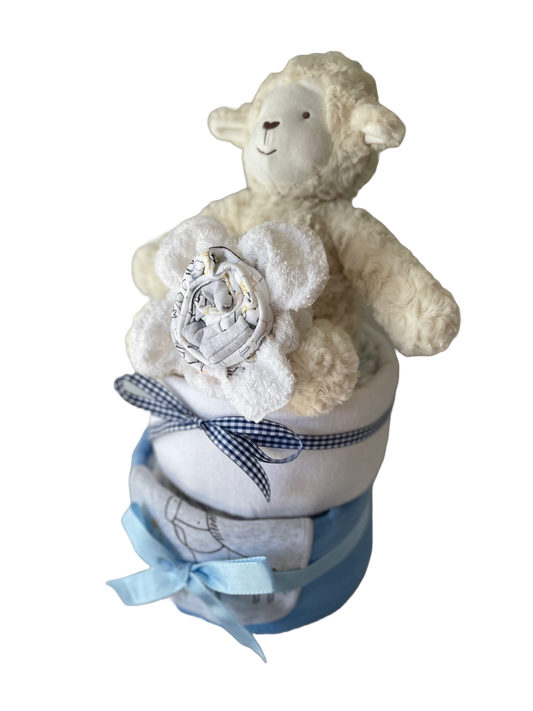 Lamby Themed Baby Boy