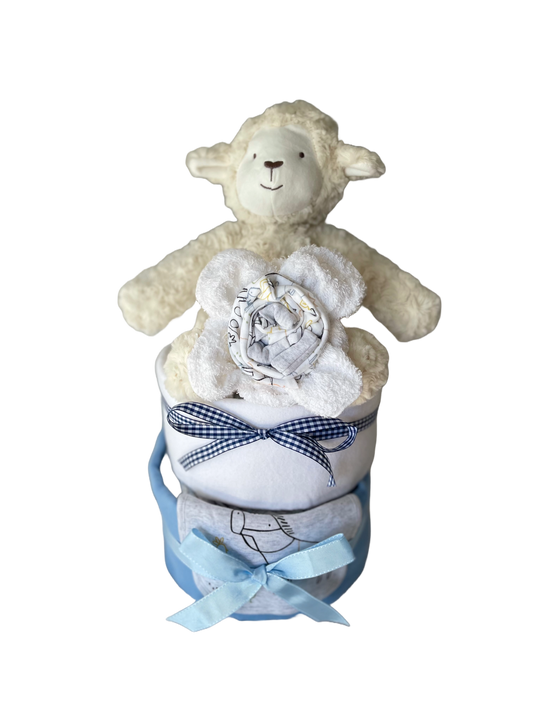 Lamby Themed Baby Boy