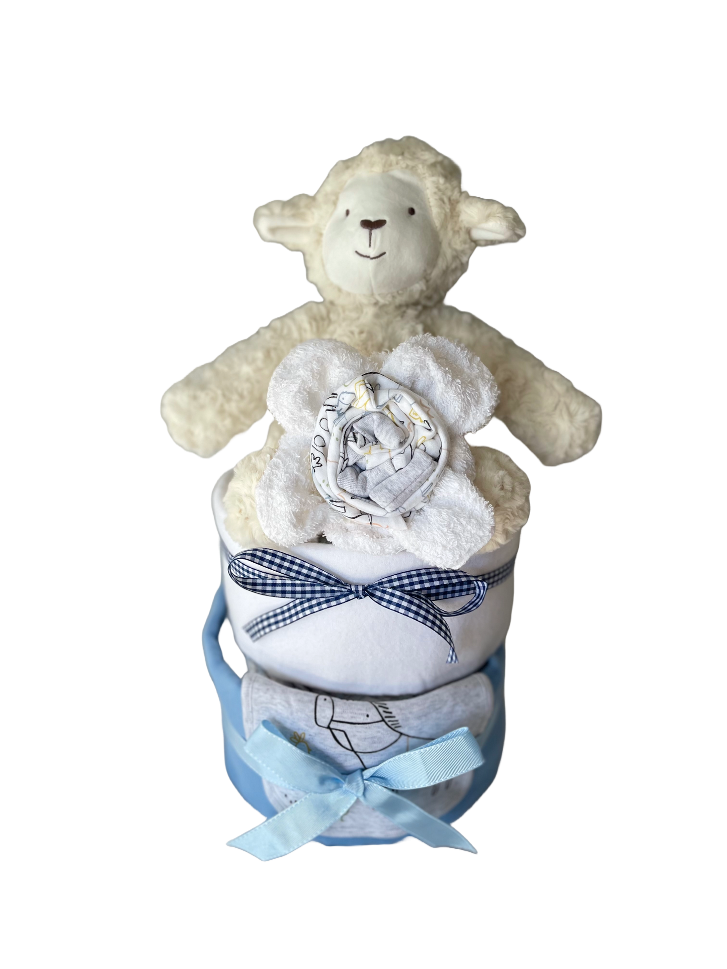 Lamby Themed Baby Boy